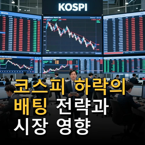 코스피 하락의 배팅