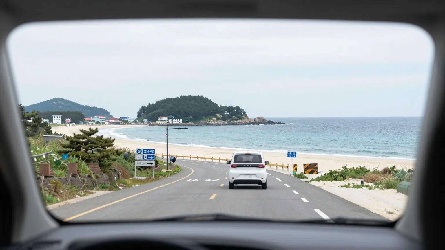 남해 상주 은모래비치 해수욕장 주변 여행 동선 이미지