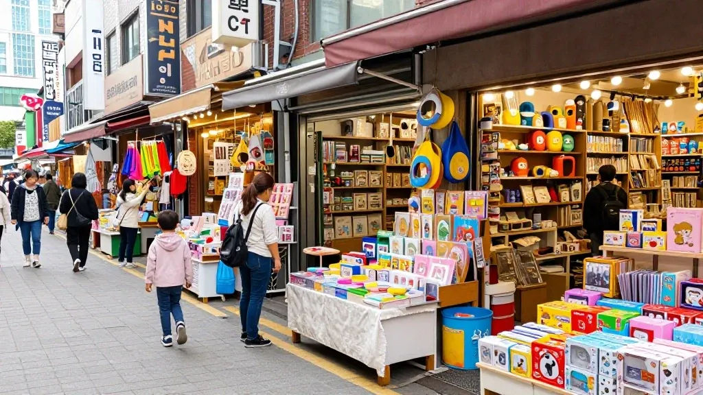 문구완구거리 주변 맛집과 편의시설 정보 이미지