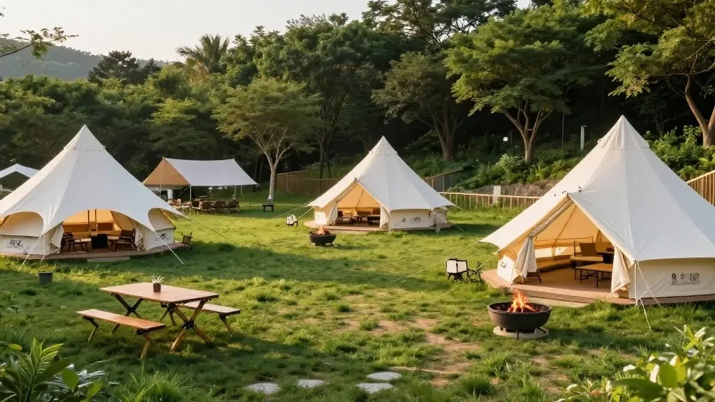 서울근교글램핑장 이용 시 주의사항 이미지