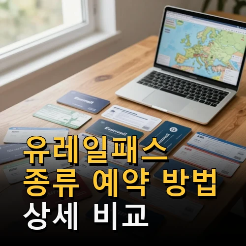 유레일패스 종류 예약 방법